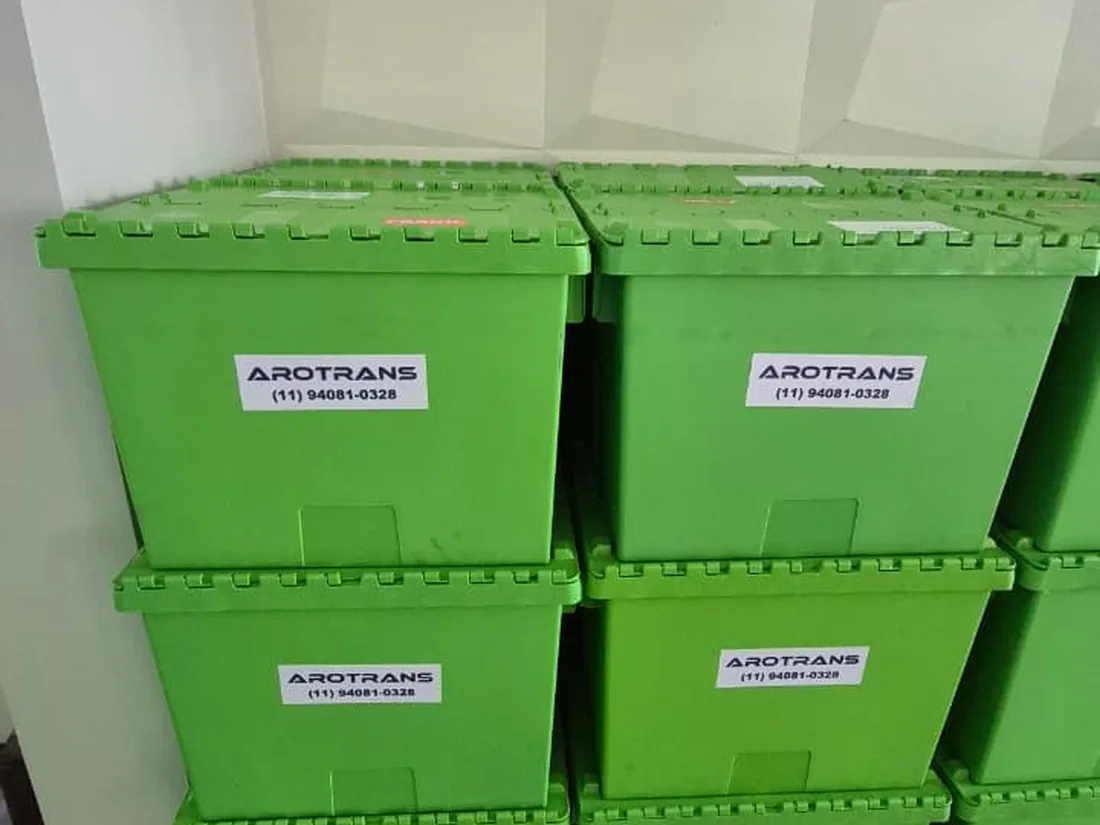 Caixas Arotrans identificadas para a mudança